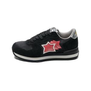 「Atlantic STARS」 ローカットスニーカー 38 ブラック レディース