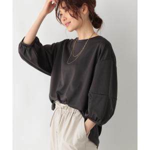 「GLOBAL WORK」 半袖Tシャツ LARGE スミクロ レディース