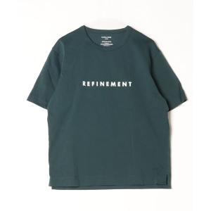 「GLOBAL WORK」 半袖Tシャツ L グリーン メンズ