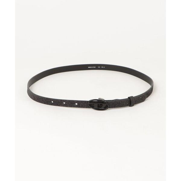 「DIESEL」 ベルト 80 ブラック レディース