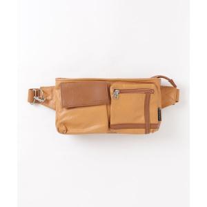 「CASTELBAJAC」 ウエストバッグ - ブラウン メンズ