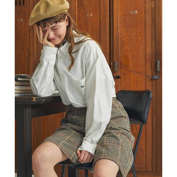「MONO-MART LADY'S」 長袖シャツ M ホワイト レディース