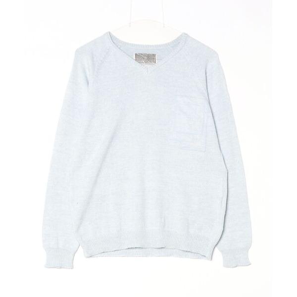 「nonnative」 長袖ニット ONE SIZE ブルー メンズ