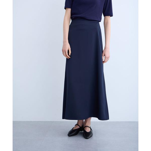 「N.O.R.C」 ロングスカート M ネイビー レディース
