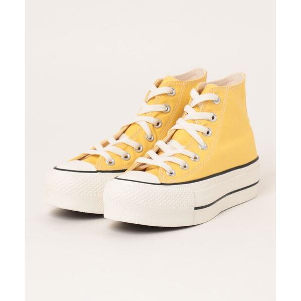 「CONVERSE」 ハイカットスニーカー 5 イエロー レディース