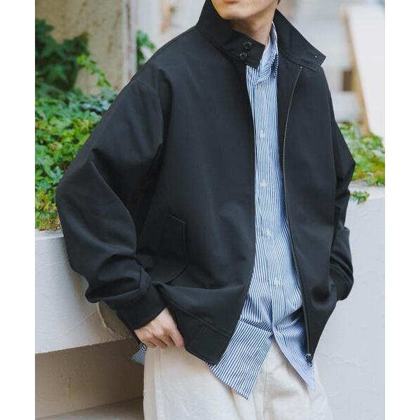 ブルゾン アウター TRストレッチ ハリントンジャケット メンズ