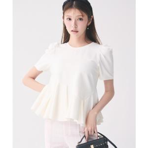 tシャツ 「洗える」アシンメトリーカットトップス レディース