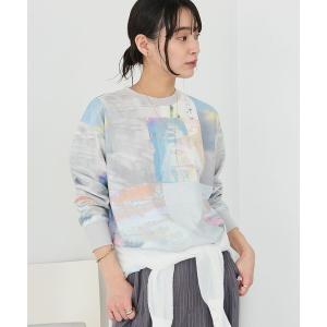 tシャツ アートライクプリントロンTee レディース