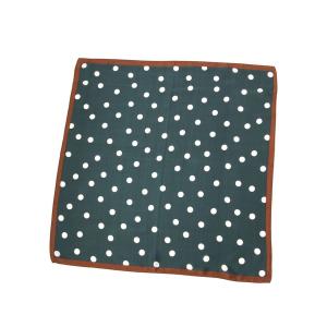 スカーフ バンダナ 「daily CLIP」ドットスカーフ レディース