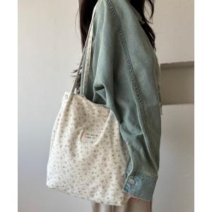 トートバッグ kutirlune／花柄トートバッグ レディース