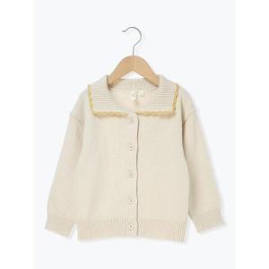 カーディガン 襟付きニットカーディガン キッズ 子供服 男の子 女の子