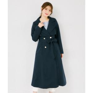 トレンチコート コート 2WAY仕様ゴールド釦ヨ...の商品画像