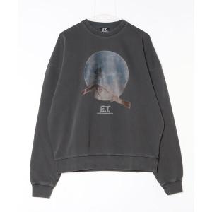 トレーナー スウェット E.T. ピグメントクルースウェット「UET-MTR01 PIGMENT CREWSWEAT E.T.」 メンズ レディース