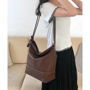 ショルダーバッグ バッグ ステッチデザイン ショルダーバッグ レディース メンズ