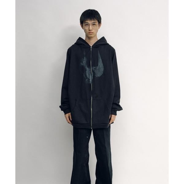 パーカー Basic Parka Pigeon Print レディース メンズ