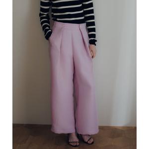 パンツ 「HERITANOVUM」タックマリンパンツ レディース