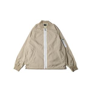 ma1 ma-1 「RES」「MMMM」ポリエステルポプリン MA-1ブルゾン メンズ レディース