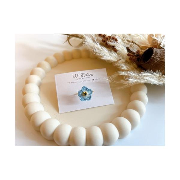 指輪 リング 「38ribbon」ネモフィラのリング(MA) レディース