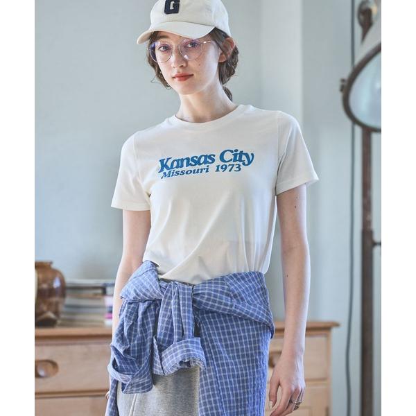 tシャツ 半袖 カラースーベニアＴシャツ レディース