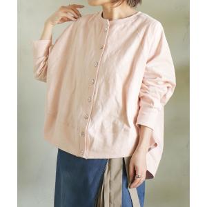 tシャツ ラウンド立体カーデ レディース