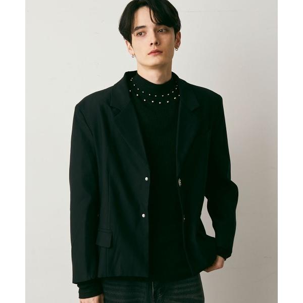 ジャケット テーラードジャケット Cropped tailored jacket / クロップド丈テ...