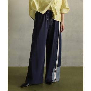 ジーンズ デニム デニムパンツ カット×デニムパンツ レディース