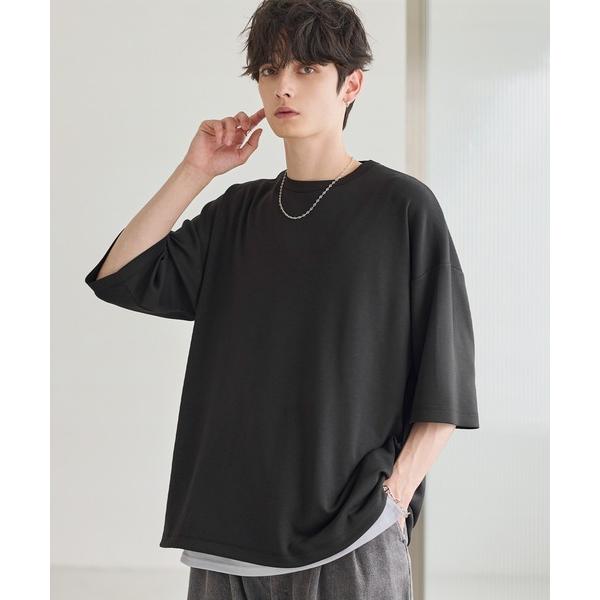 uvカット tシャツ 「25SS」マルチファンクショナリードレープポンチTシャツ 「ドローコード付き...