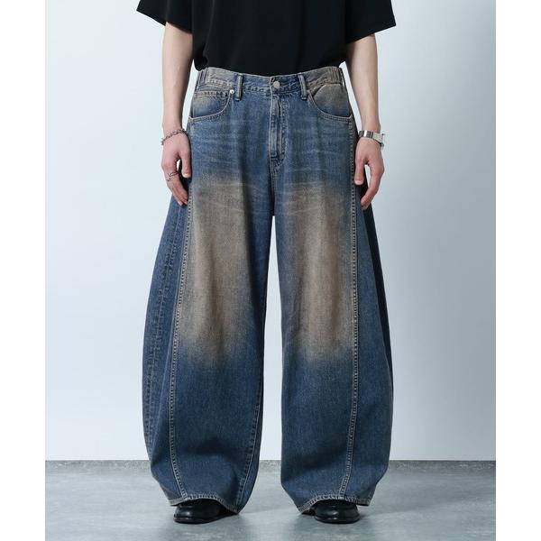ジーンズ Super Buggy Denim Curve Seam Barrel Pants/デニム...