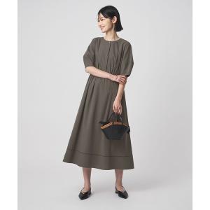 ワンピース 半袖 ハシゴキリカエ ワンピース