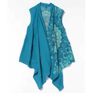 カーディガン 「チャイハネ」レレリアベスト型変形MEN'Sカーディガン メンズ レディース