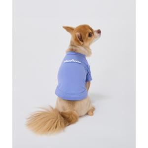犬 服 「接触冷感/防虫」シャドウロゴクールTシ...の商品画像