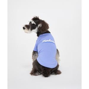 犬 服 「接触冷感/防虫」シャドウロゴクールＴシャツ/小型犬/M/MD/L