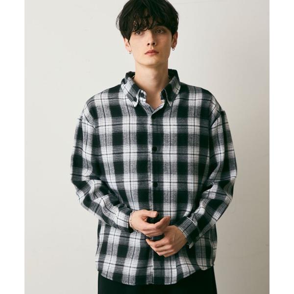 シャツ Ombre check shirt / オンブレチェックシャツ メンズ レディース
