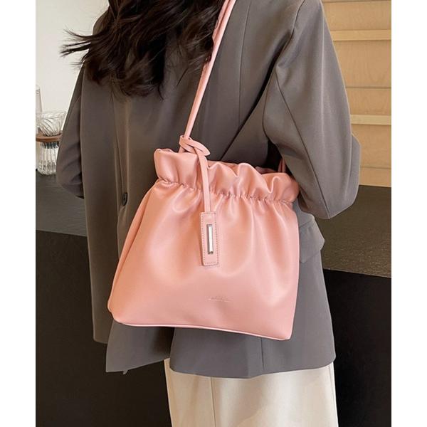 トートバッグ ギャザーフリルトートバッグ レディース