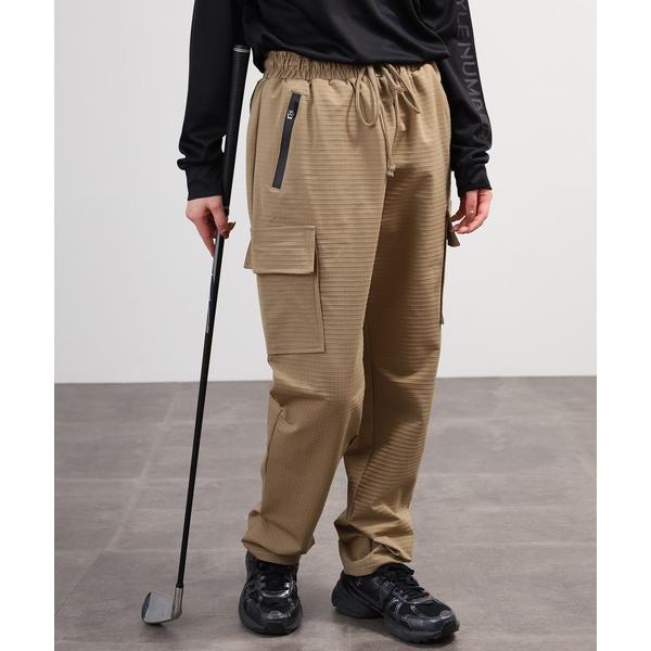 カーゴパンツ リップストップ ロゴ カーゴパンツ メンズ レディース