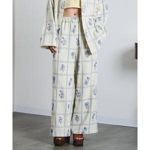 パンツ (mag.by c)EMBROIDERY PANTS レディース