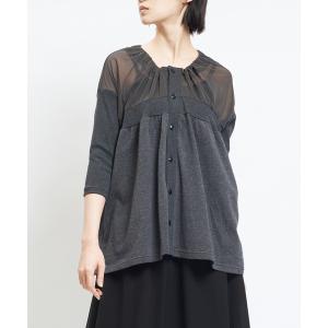 カーディガン ギャザーカーディガン レディース メンズ