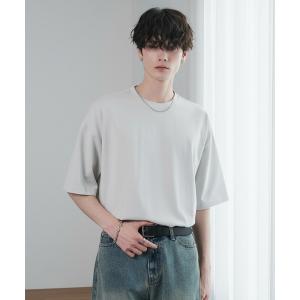 tシャツ 「CIYOT」USAコットン レギュラーフィット クルーネック 半袖Tシャツ「接触冷感・UVカット」 メンズ レディース
