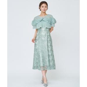 AND COUTURE（アンドクチュール） ドレス チュールカシュクールドレス