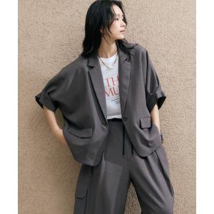uvカット ジャケット テーラードジャケット 「EC限定」「ＵＶカット／防シワ／吸水速乾」ドルマンパフジャケット レディース