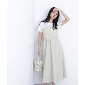 ワンピース ビスチェドッキングワンピース