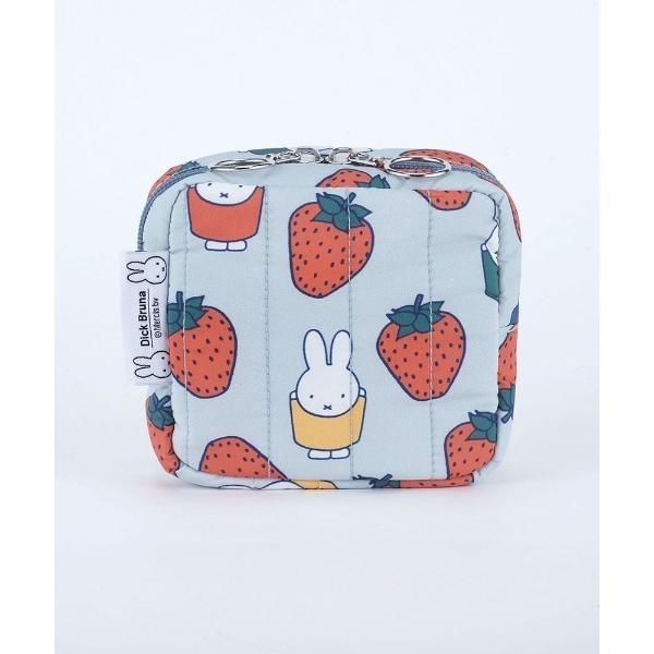 ポーチ Dick Bruna キルティングスクエアポーチ レディース