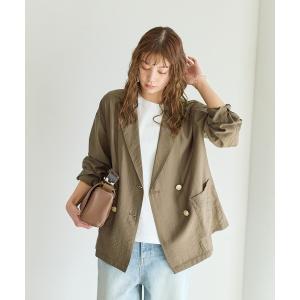 ジャケット テーラードジャケット 「上品な透け感」シアージャケット レディース