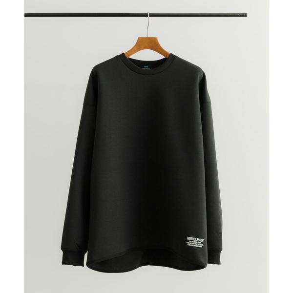 「ITEMS URBANRESEARCH」 スウェットカットソー MEDIUM ブラック メンズ