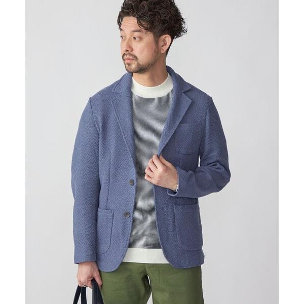 「SHIPS」 テーラードジャケット SMALL ライトブルー メンズ