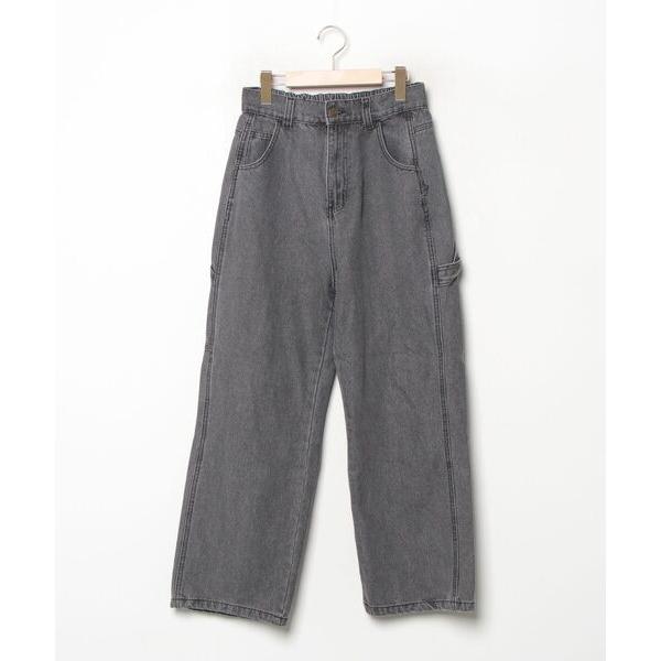 「Java」 デニムパンツ MEDIUM ブラック レディース