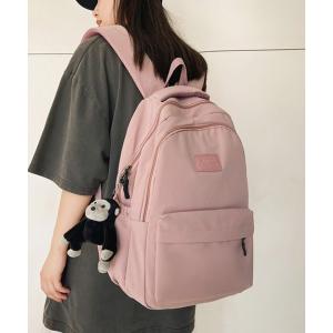 「SEU」 リュック フリー ピンク レディース