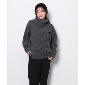 「Re.Verofonna」 長袖ニット MEDIUM チャコールグレー レディース