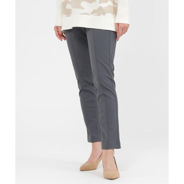 「EVEX by KRIZIA」 イージーパンツ 38 チャコールグレー レディース