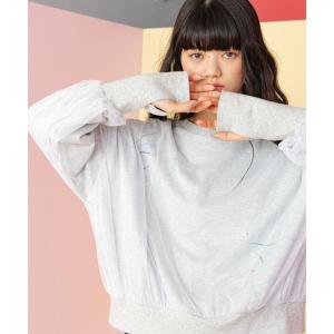 「niko and...」 長袖カットソー LARGE グレー レディース